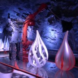 Glass Elephant exhibition at Stockholm Design Week