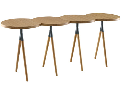 Itisy table by Philippine Lemaire for Ligne Roset Itisy table by Philippine Lemaire for Ligne Roset
