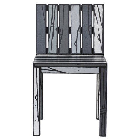 Logo Chairs by Richard Woods and Sebastian Wrong