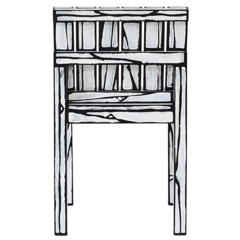 Logo Chairs by Richard Woods and Sebastian Wrong