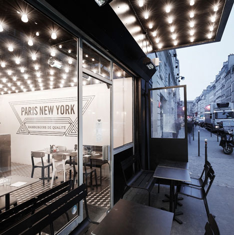 Paris New-York restaurant by CUT Architectures Paris New-York restaurant by CUT Architectures