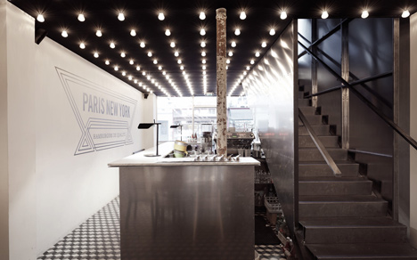 Paris New-York restaurant by CUT Architectures Paris New-York restaurant by CUT Architectures