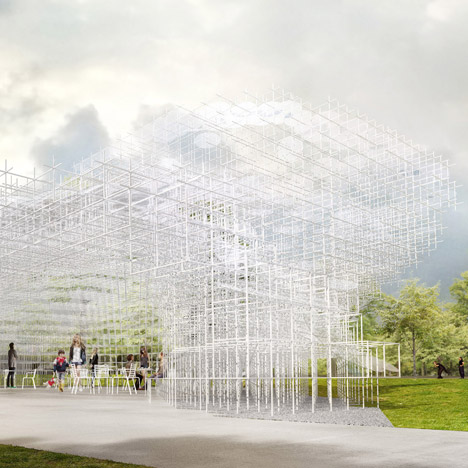 Sou Fujimoto designs Serpentine Gallery Pavilion 2013