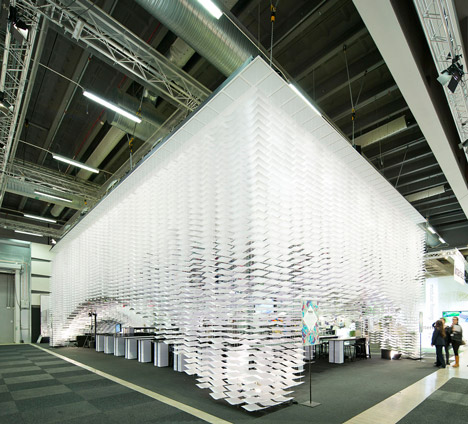 Stockholm Furniture Fair installation by Gert Wingardh and Kustaa Saksi
