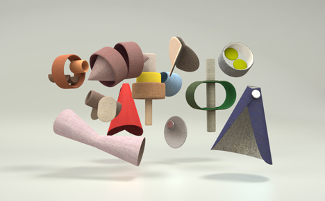 The Wool Parade by Doshi Levien for Kvadrat