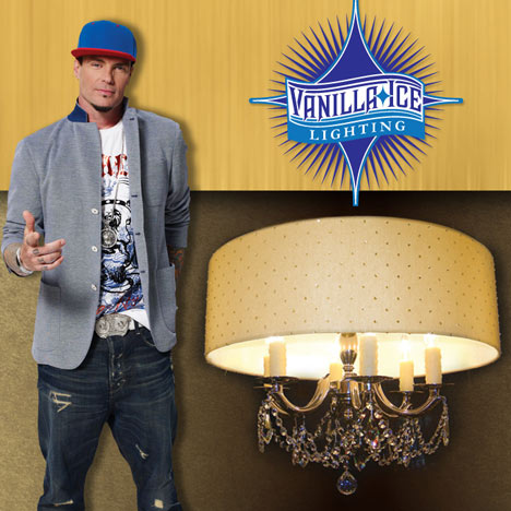 Vanilla Ice designs lighting collection