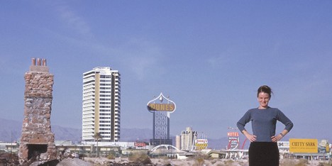 Denise Scott Brown outside Las Vegas in 1966