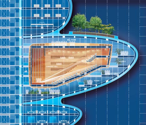 Asian Cairns by Vincent Callebaut