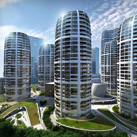 Bratislava Culenova New City Centre by Zaha Hadid Architects