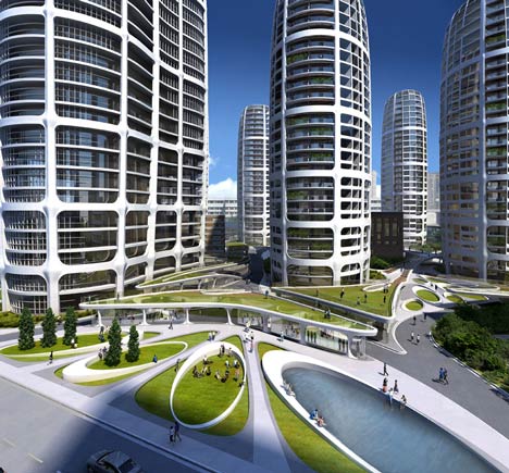 Bratislava Culenova New City Centre by Zaha Hadid Architects Bratislava Culenova New City Centre by Zaha Hadid Architects