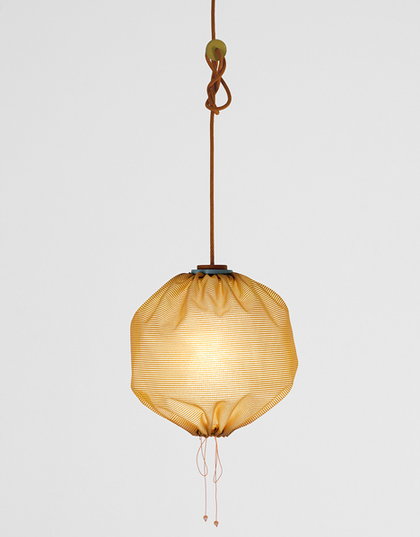 Drawstring Lamp by Design Stories and Returhuset