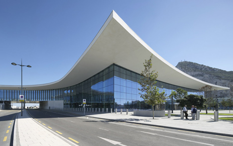 Gibraltor Airport by Bblur Architecture and 3DReid Gibraltor Airport by Bblur Architecture and 3DReid