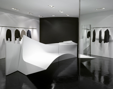 Neil Barrett Shop in Shop by Zaha Hadid Architects Neil Barrett Shop in Shop by Zaha Hadid Architects