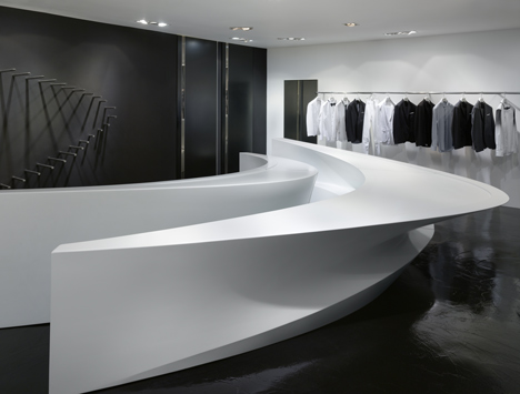 Neil Barrett Shop in Shop by Zaha Hadid Architects Neil Barrett Shop in Shop by Zaha Hadid Architects