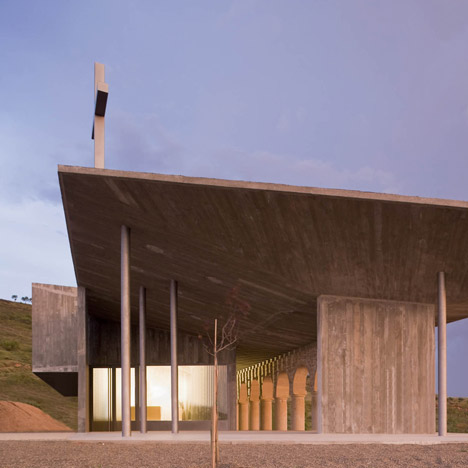 Shrine of the Virgin of La Antigua by Otxotorena Arquitectos