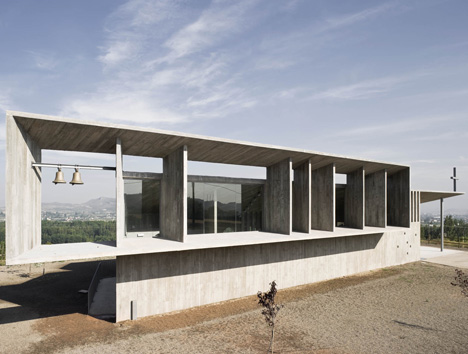 Shrine of the Virgin of La Antigua by Otxotorena Arquitectos Shrine of the Virgin of La Antigua by Otxotorena Arquitectos