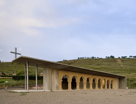 Shrine of the Virgin of La Antigua by Otxotorena Arquitectos Shrine of the Virgin of La Antigua by Otxotorena Arquitectos