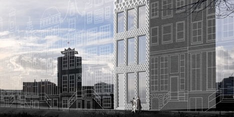 3D printed canal house by DUS Architects