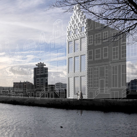 3D printed canal house by DUS Architects