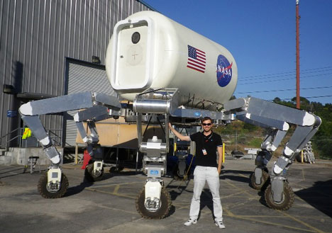 3D-printed moon base