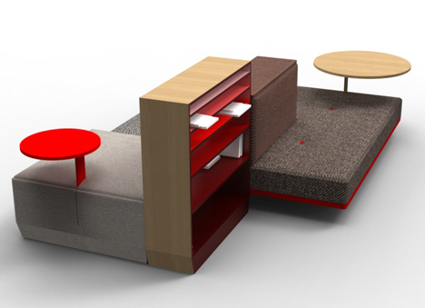 Bikini Island by Werner Aisslinger for Moroso Bikini Island by Werner Aisslinger for Moroso