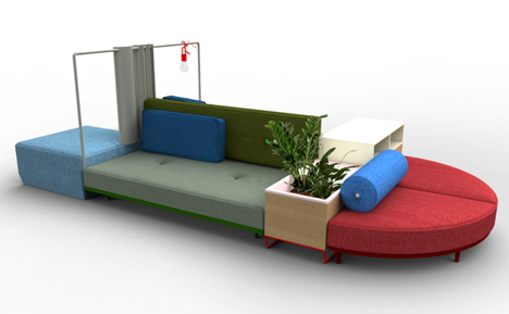 Bikini Island by Werner Aisslinger for Moroso Bikini Island by Werner Aisslinger for Moroso