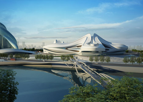 Changsha Meixihu International Culture and Art Centre by Zaha Hadid Architects Changsha Meixihu International Culture and Art Centre by Zaha Hadid Architects