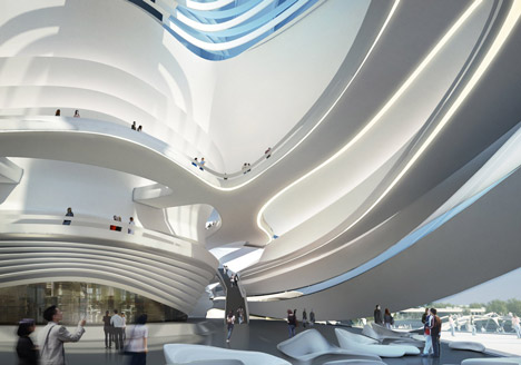 Changsha Meixihu International Culture and Art Centre by Zaha Hadid Architects Changsha Meixihu International Culture and Art Centre by Zaha Hadid Architects