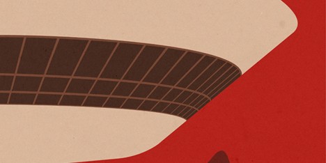 Competition: five architectural illustrations by Andre Chiote to be won