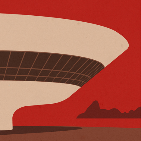 Competition: five architectural illustrations by Andre Chiote to be won