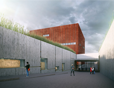 Designs unveiled for Museum of Troy Designs unveiled for Museum of Troy