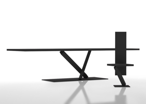 Element tables by Tokujin Yoshioka for Desalto Element tables by Tokujin Yoshioka for Desalto
