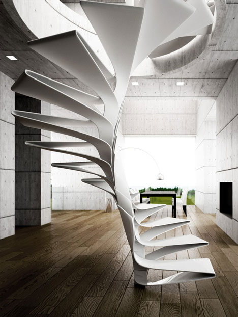 Folio Staircase by Disguincio and Co Folio Staircase by Disguincio and Co