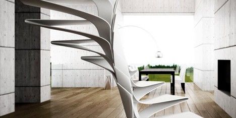 Folio Staircase by Disguincio and Co