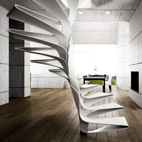 Folio Staircase by Disguincio and Co