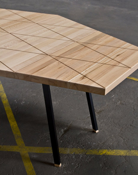 Grid Plank and Grid Table by Daphna Laurens Grid Plank and Grid Table by Daphna Laurens