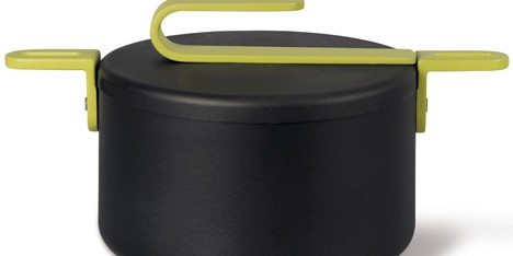Hook pans by Karim Rashid for TVS