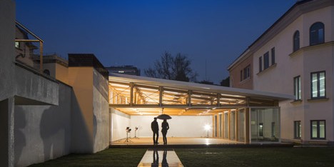 IE Paper Pavilion by Shigeru Ban