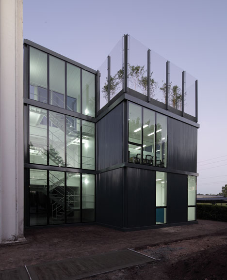 Industrial Pavilion Hydro Aluminium by Adamo Faiden and Silberfaden