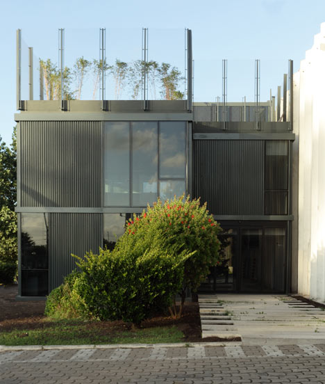 Industrial Pavilion Hydro Aluminium by Adamo Faiden and Silberfaden