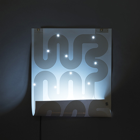 L-INK lamp poster by Jean-Sebastien Lagrange