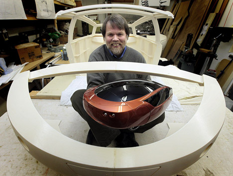 RedEye On Demand 3D printed car RedEye On Demand 3D printed car