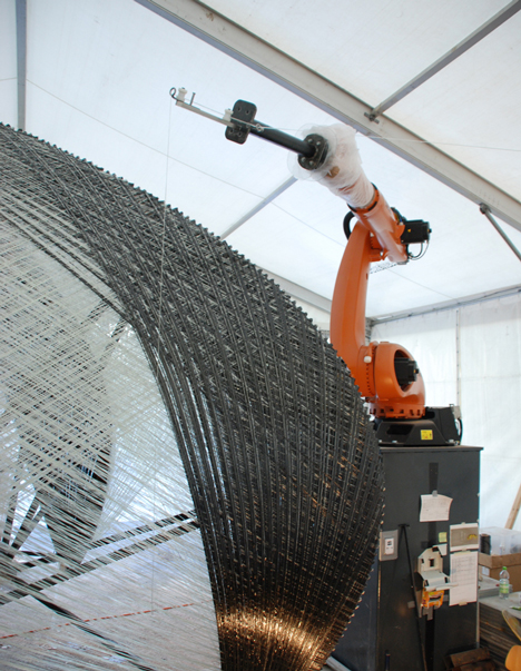 Research Pavilion by ICD and ITKE