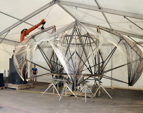 Research Pavilion by ICD and ITKE