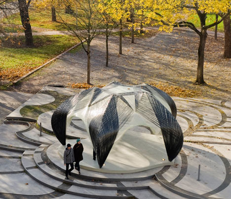 Research Pavilion by ICD and ITKE