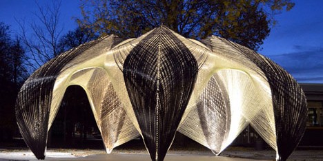Research Pavilion by ICD and ITKE