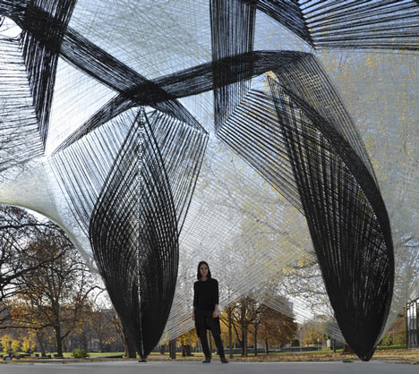 Research Pavilion by ICD and ITKE