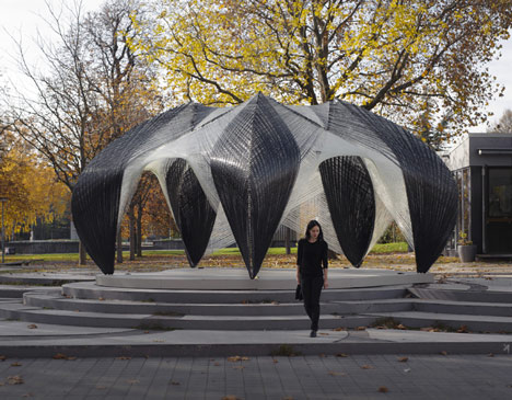 Research Pavilion by ICD and ITKE