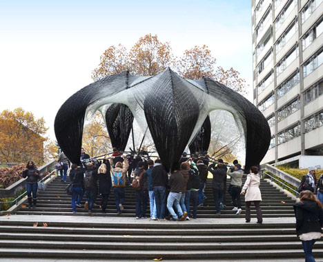 Research Pavilion by ICD and ITKE