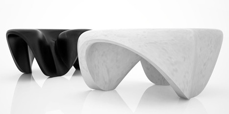 Tables by Zaha Hadid for Citco